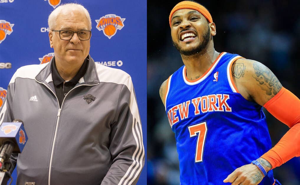 CARMELO ANTHONY ON WHY IT DIDN'T work out with Phil Jackson and the ...
