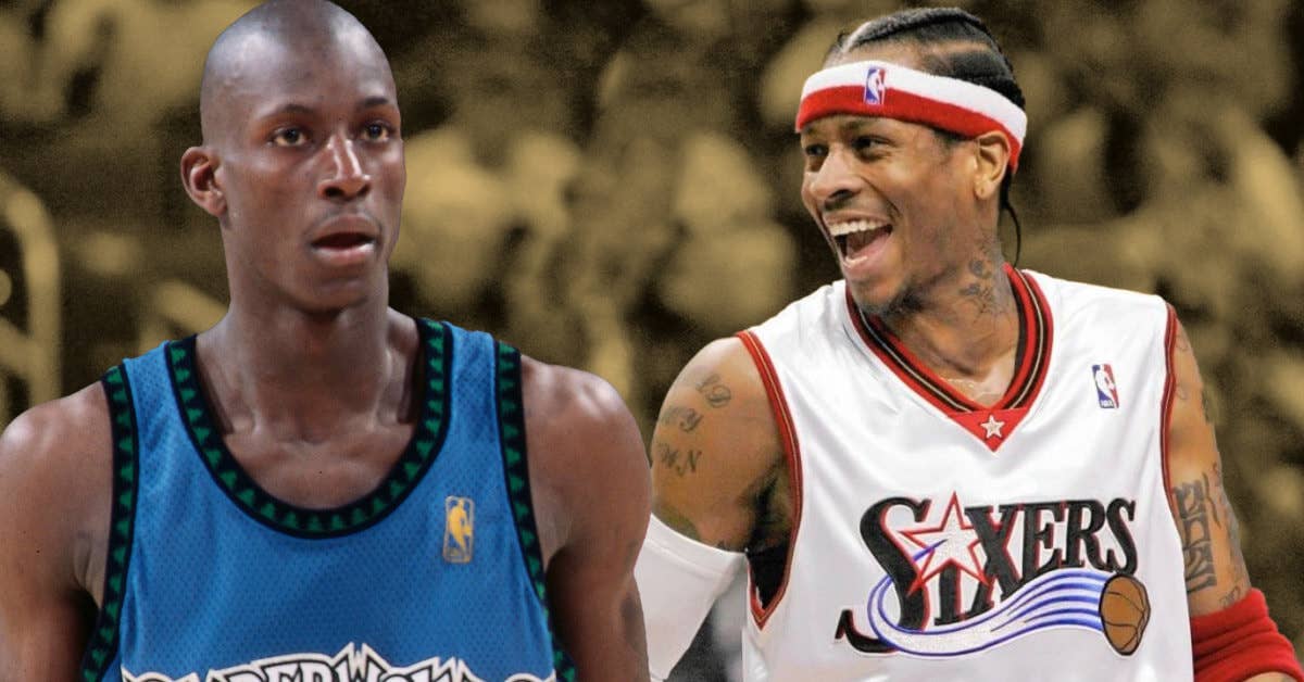 Kevin Garnett shares why Allen Iverson is his favorite guard in