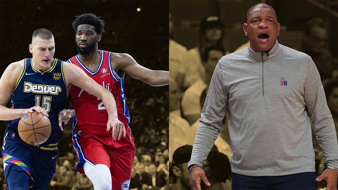 Doc said it was hard to watch Pierce and Garnett in Brooklyn ...