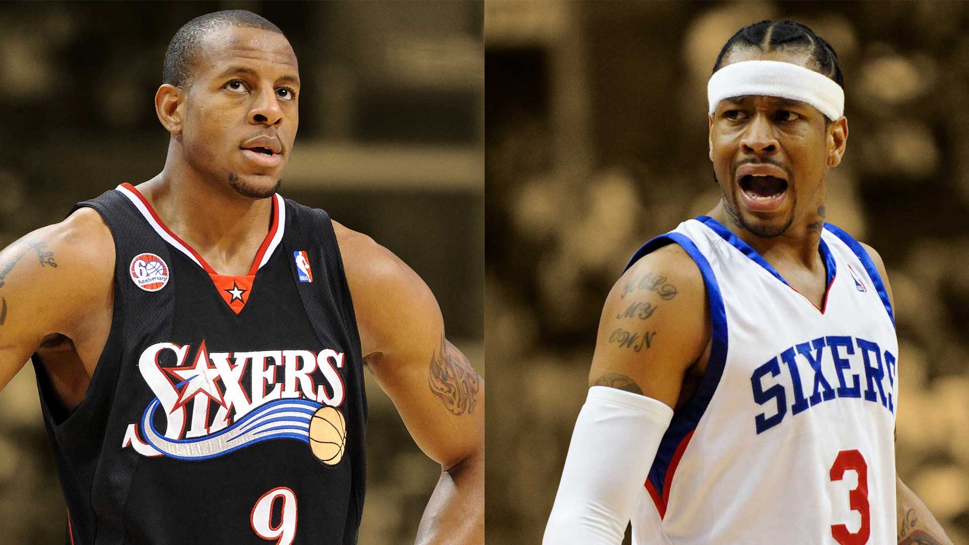 ☆2枚セット☆ Allen Iverson Andre Iguodala 2006-07 Hot Prospects 