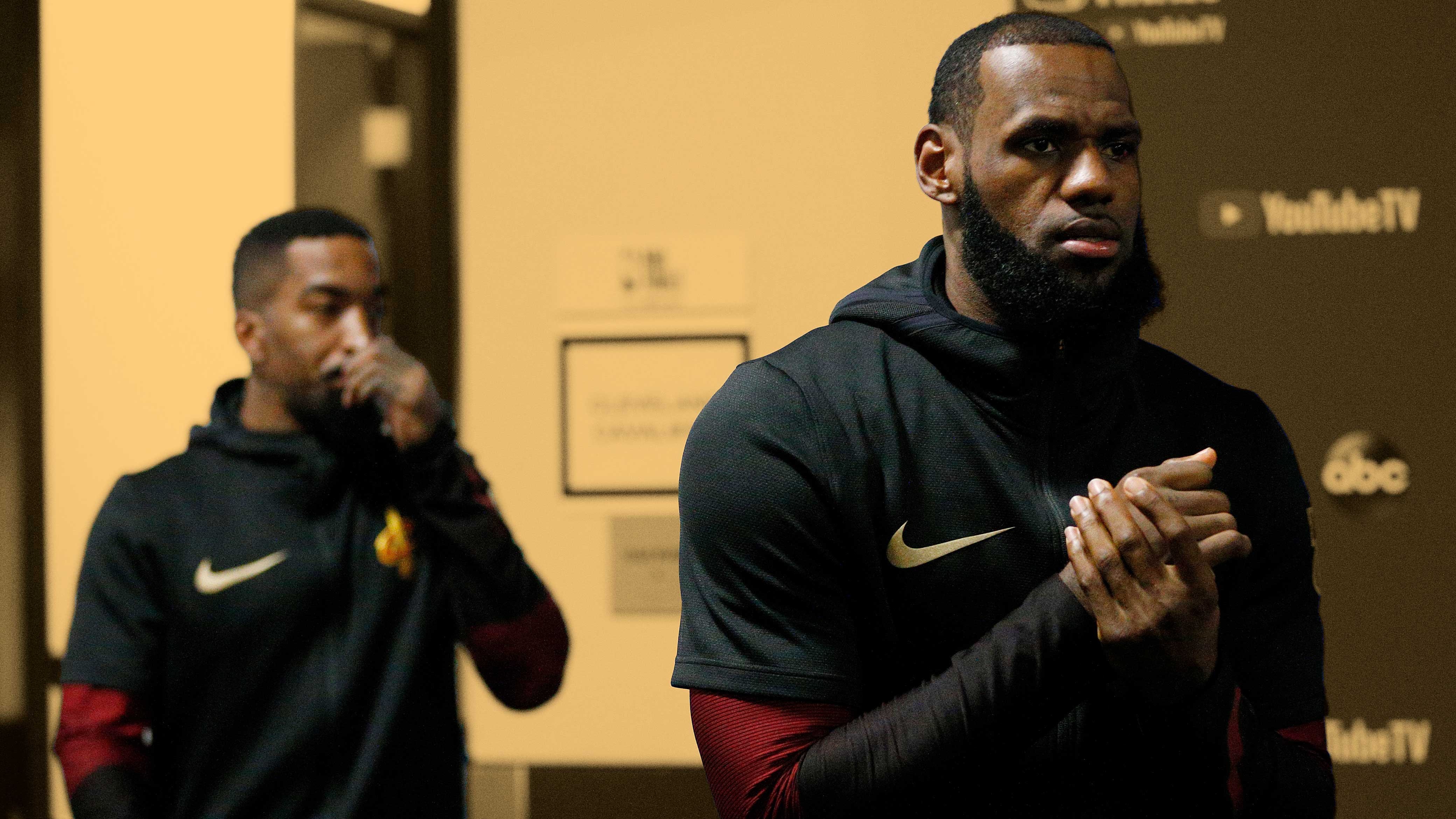 lebron james and jr smith