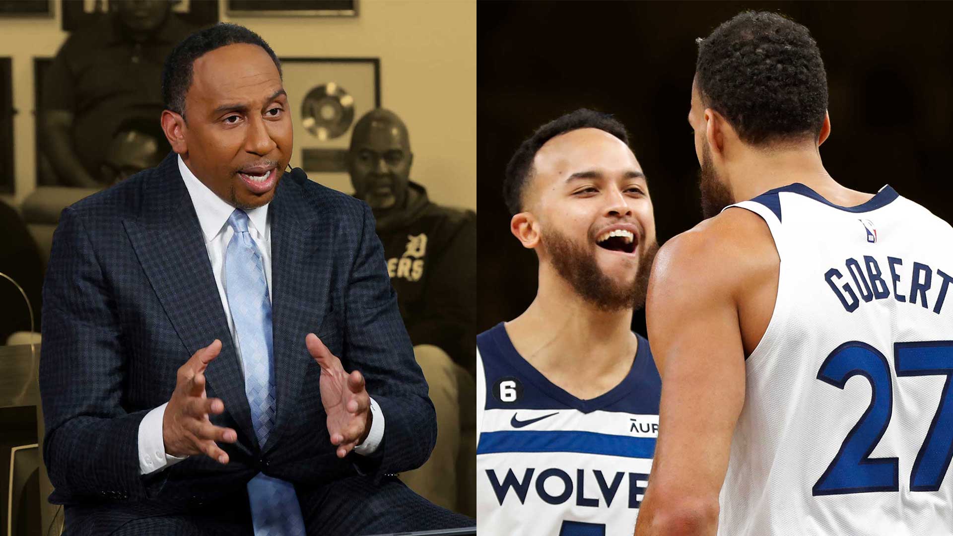 Stephen Rudy Stephen A. Smith blasts T-Wolves' drama-filled season finale ...