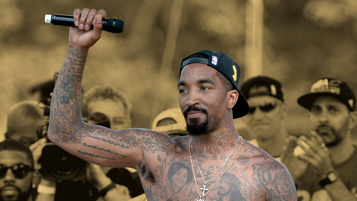 J.R. Smith on being depressed despite having millions: 