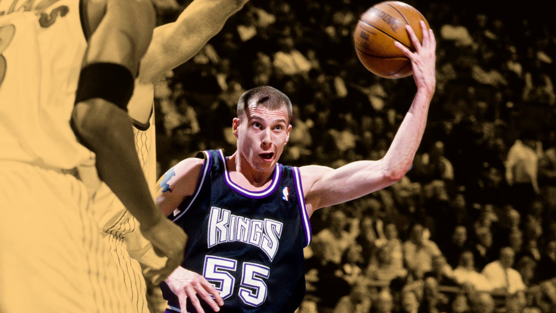 Jason Williams had to ride under Kings bus with luggage