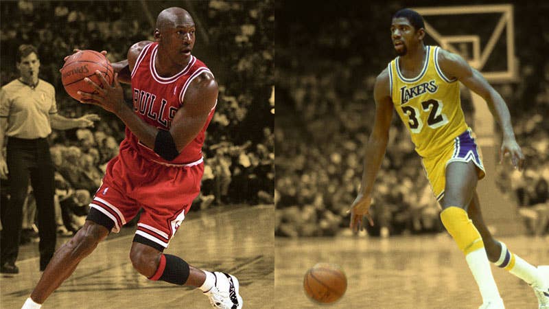 Magic Johnson on whether he thought about playing with Michael Jordan -  Basketball Network
