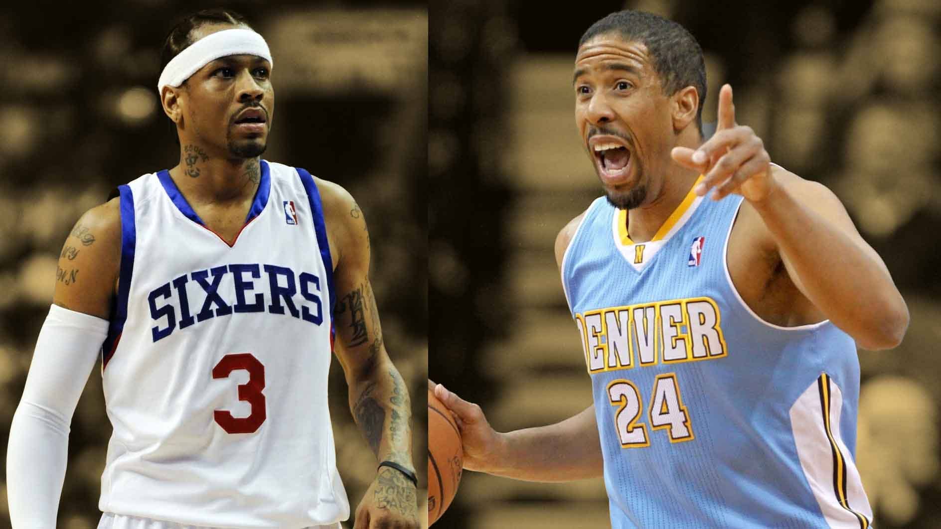 ☆2枚セット☆ Allen Iverson Andre Iguodala 2006-07 Hot Prospects 