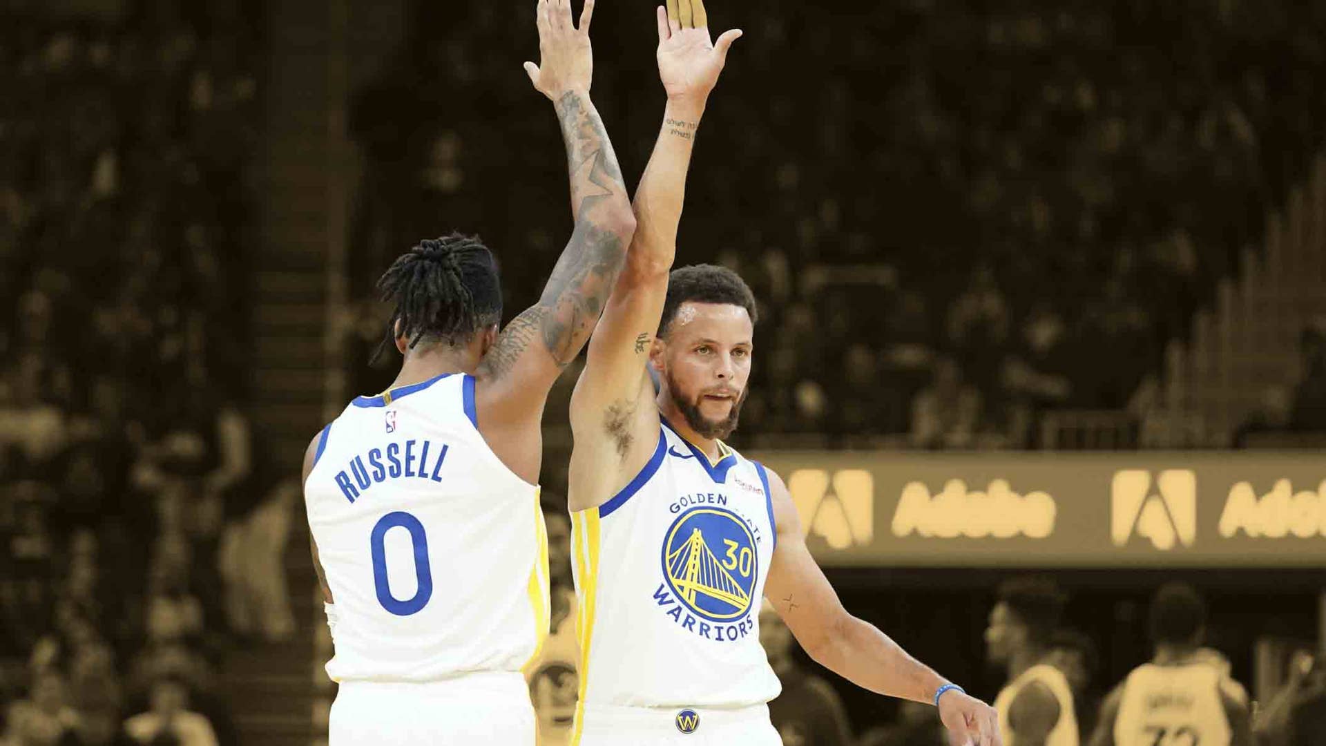 D’Angelo Russell talks about how he benefited from playing with Steph ...
