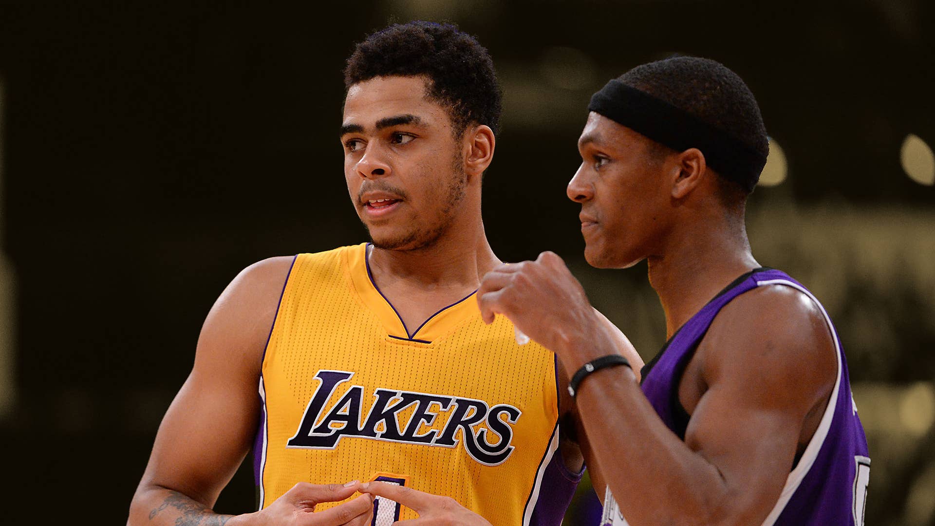 Competitive Rondo's D'Angelo Russell took inspiration from Rajon Rondo's competitive drive ...