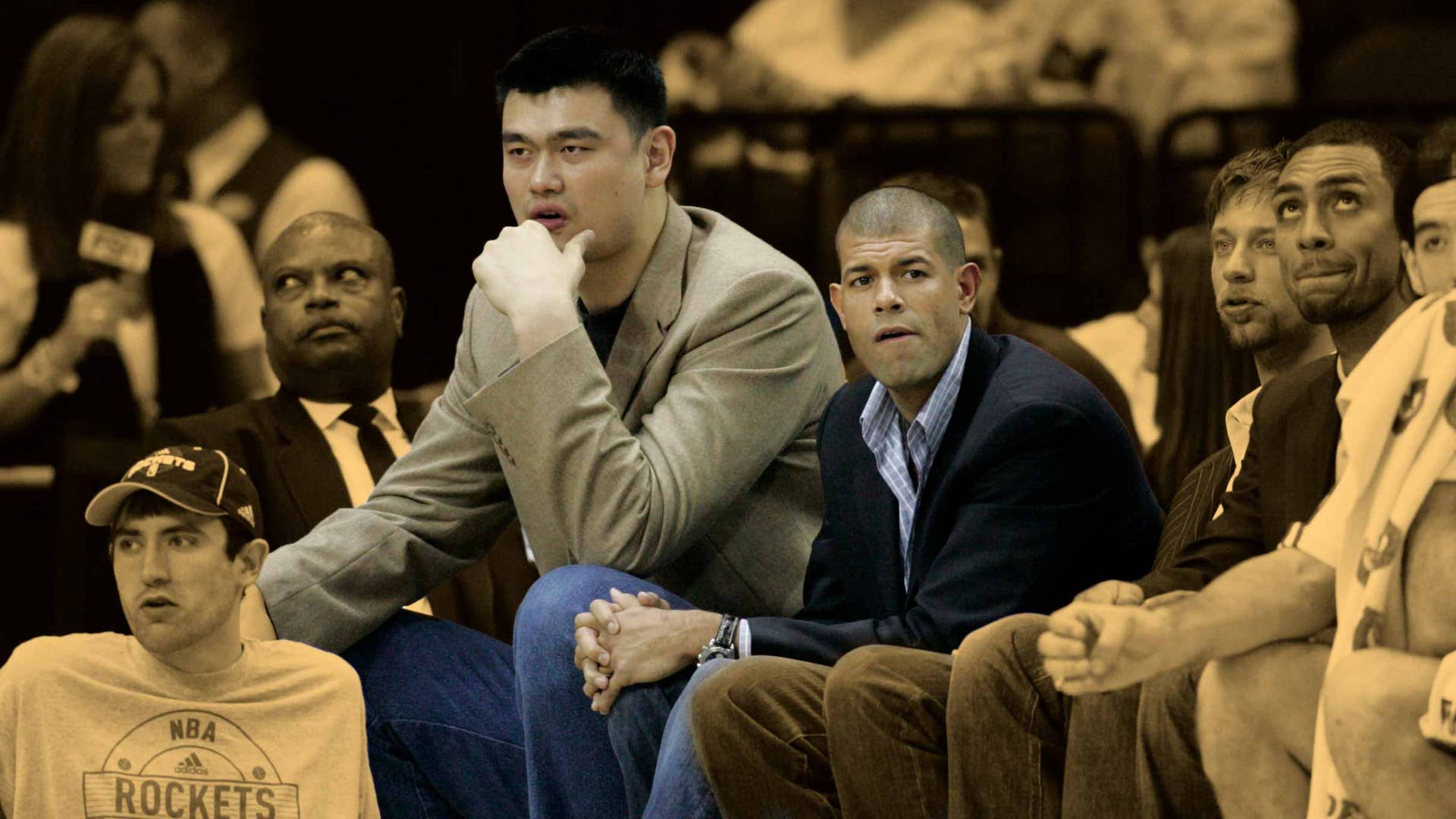 Yao Ming Ruth Riley Yao Ming And Wife