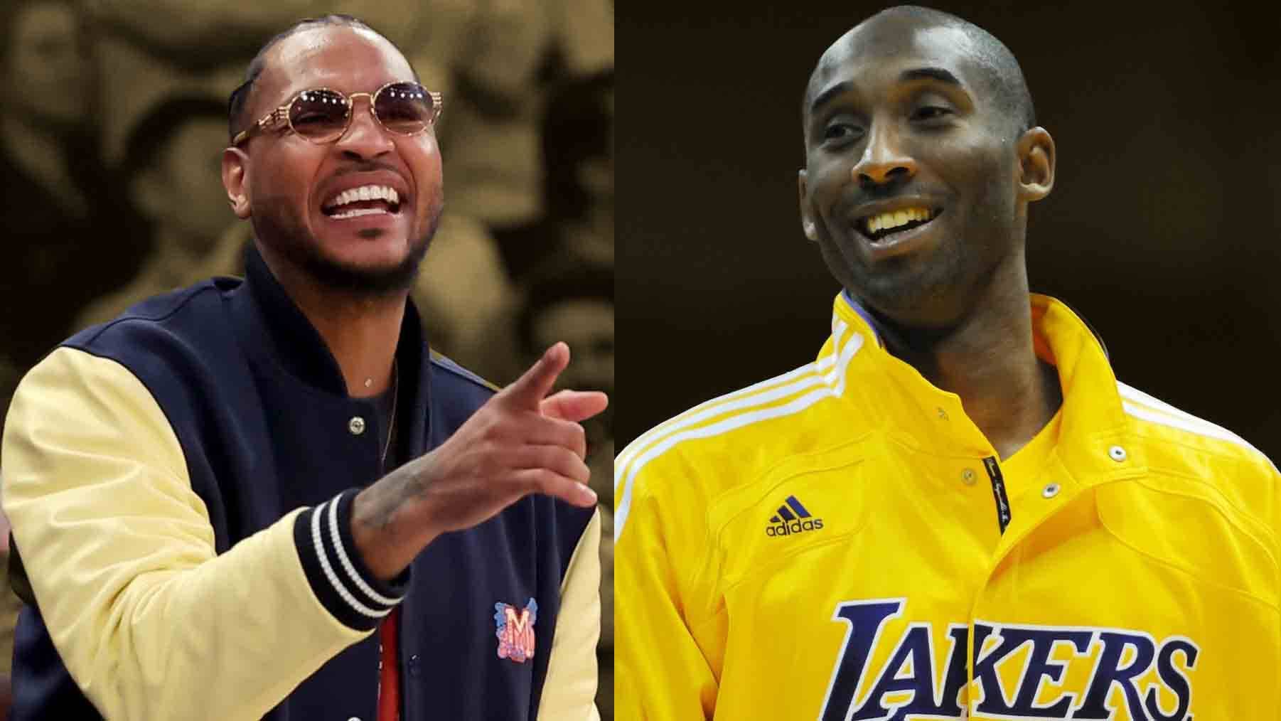Carmelo Anthony shares how soccer allowed him and Kobe Bryant to