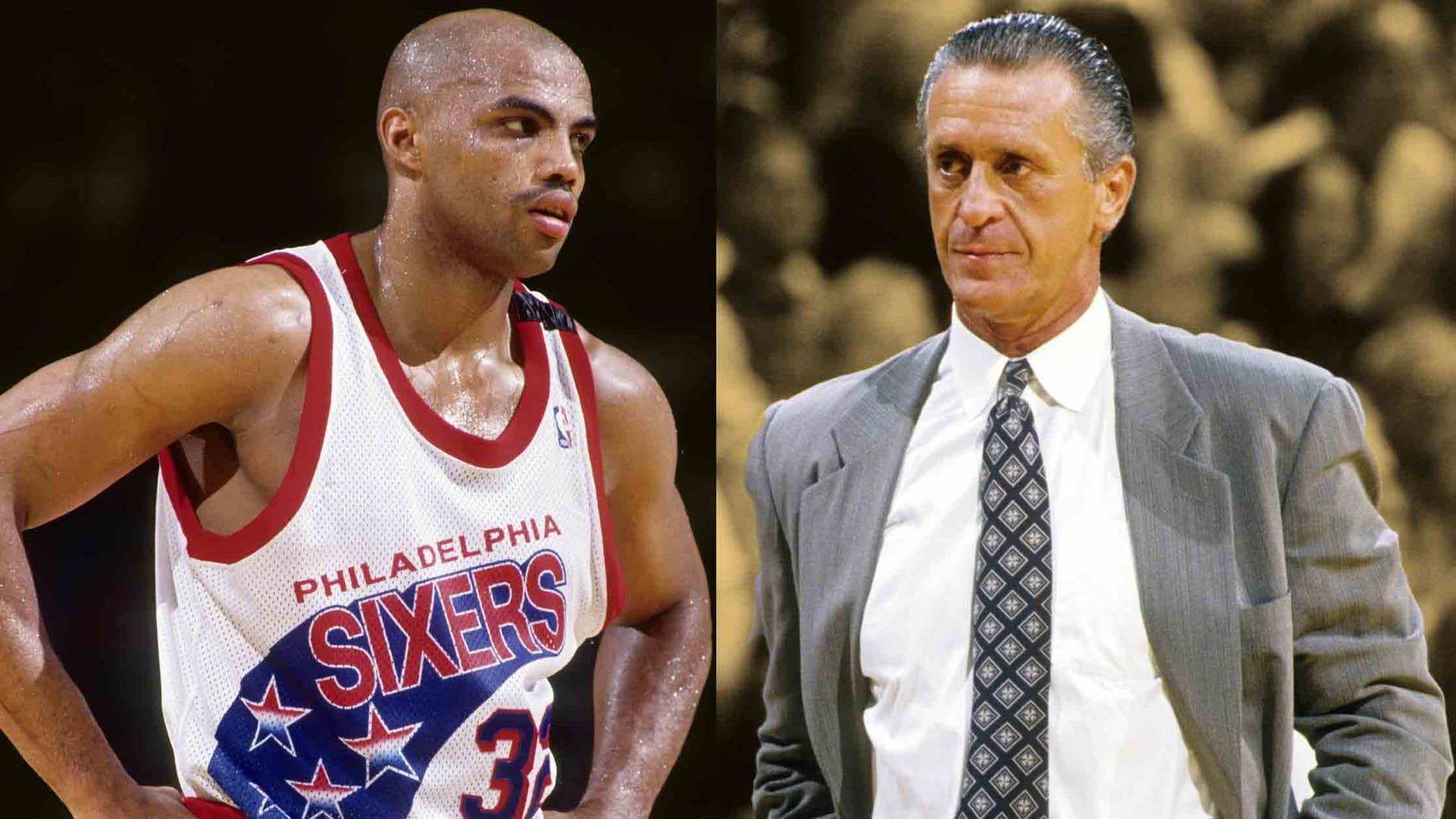 When Pat Riley grilled Charles Barkley over his 1991 spitting incident ...