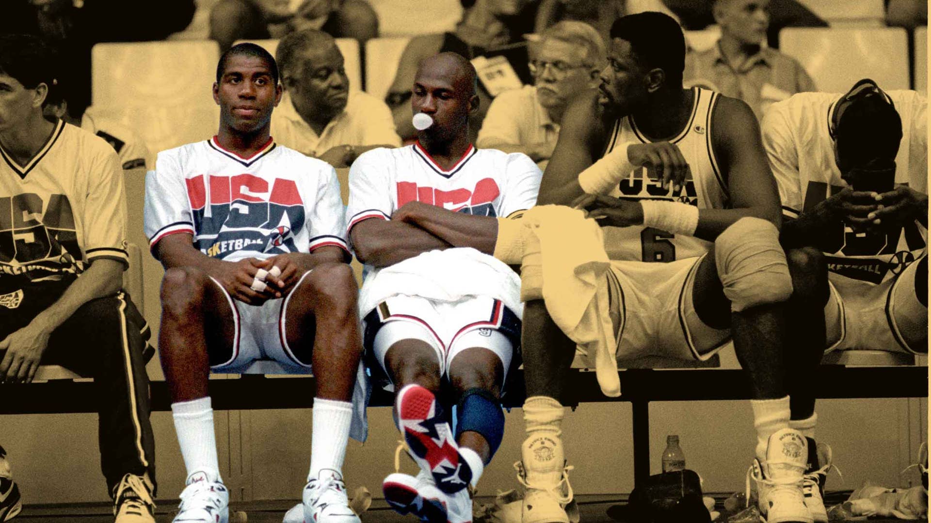 Magic recalls how Jordan's selfless gesture brought the Dream Team