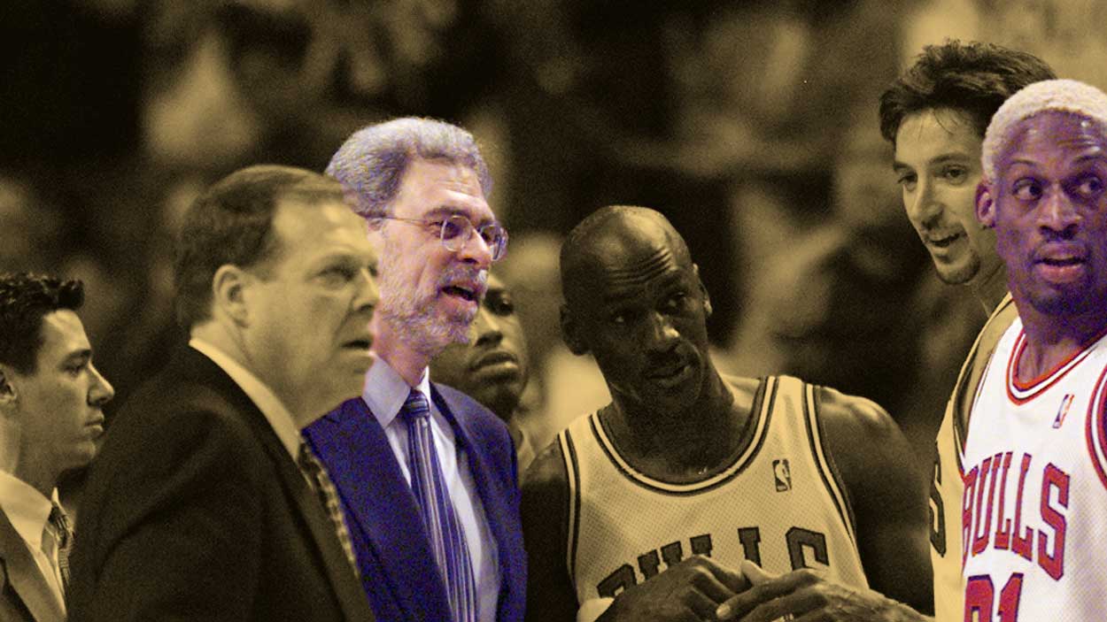 Phil Jackson on the adjustments he made for Dennis Rodman - Basketball ...