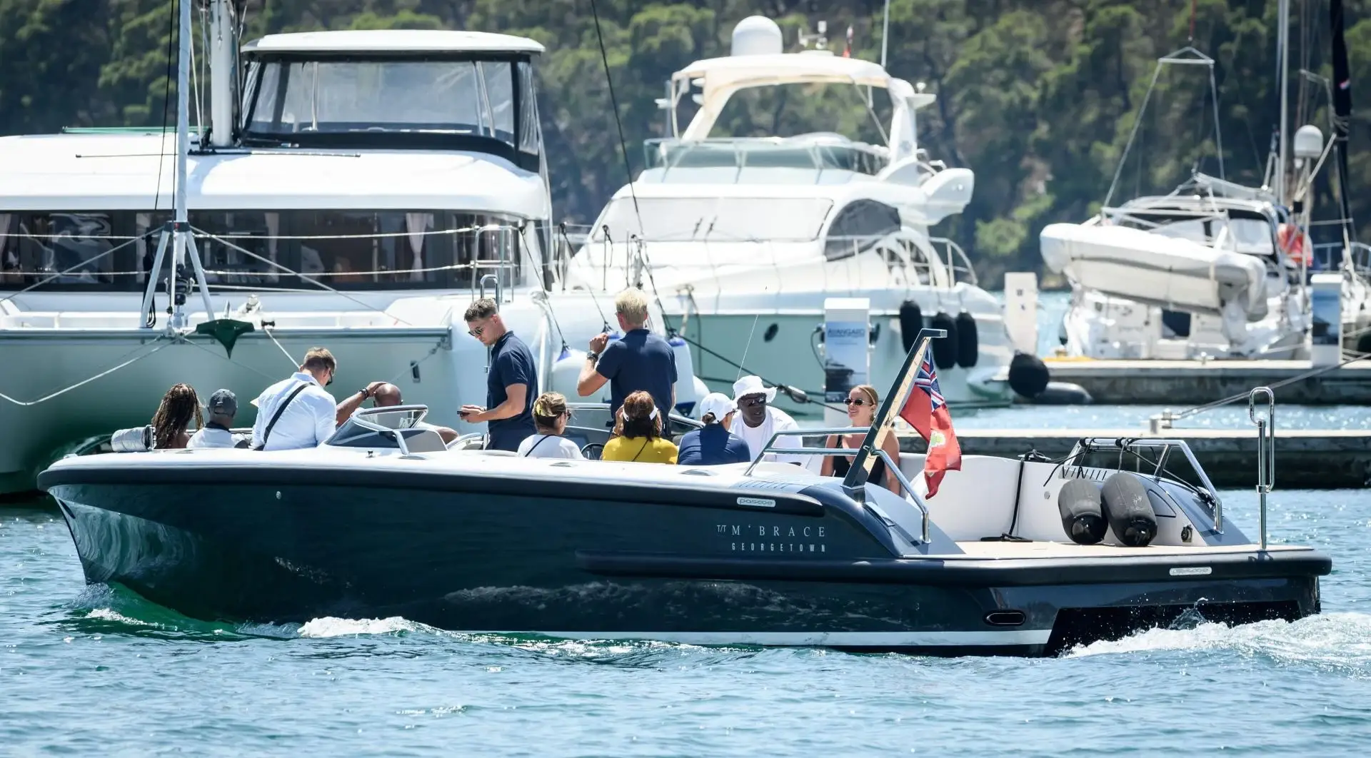 Michael Jordan enjoys $115M superyacht escape in Croatia - Basketball ...