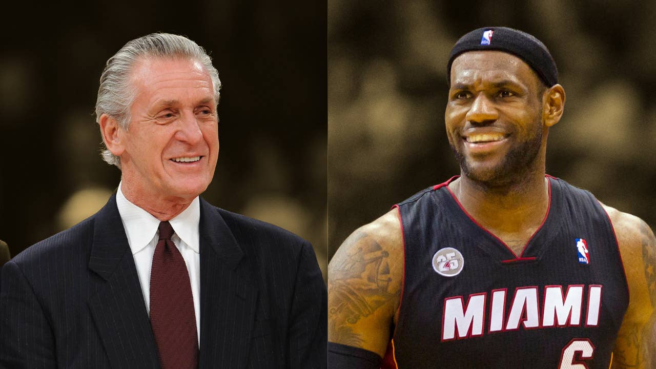 Pat Riley says LeBron James was nothing before joining the Miami Heat -  Basketball Network