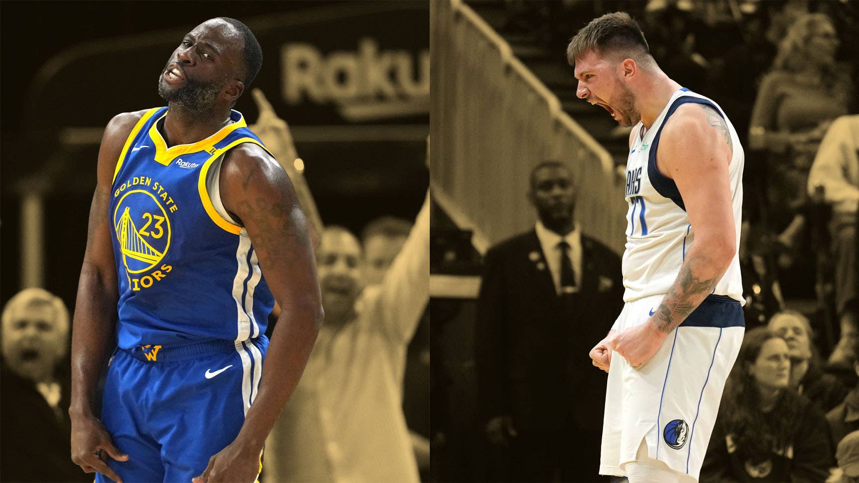 Luka Doncic and Draymond Green get into a verbal altercation ...