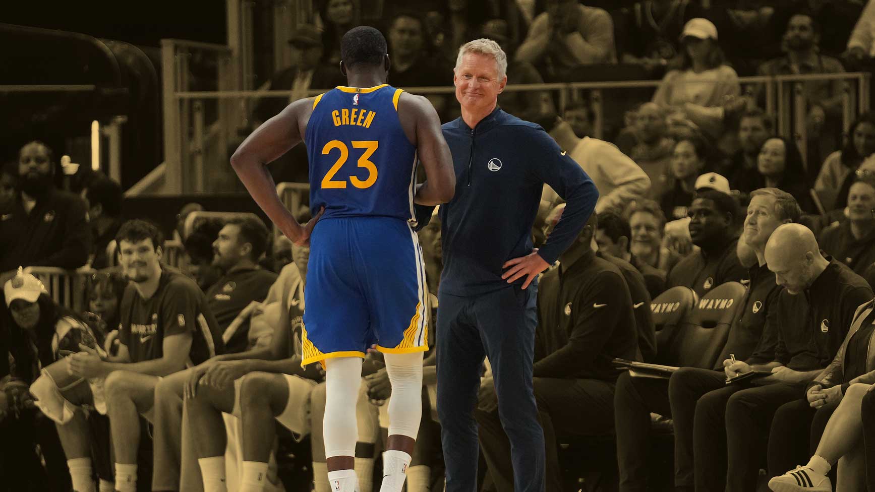 Draymond Green on why Steve Kerr keeps changing rotations - Basketball ...