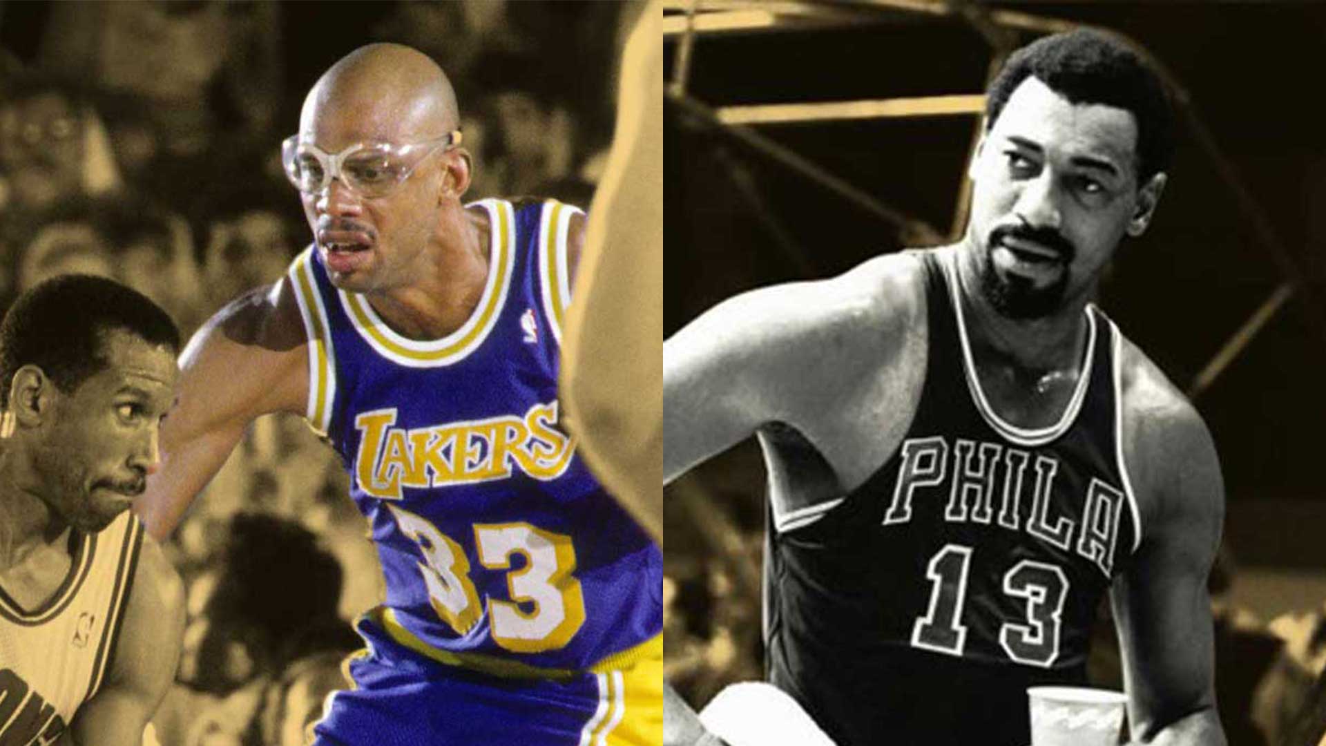 Wilt thought Kareem was the weak link of the Showtime Lakers