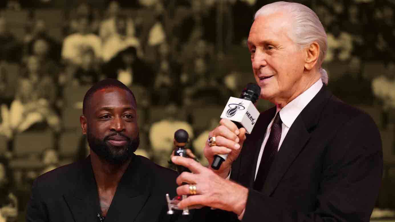 Mj Rile Unfom Pat Riley explains why Dwyane Wade shared the Same