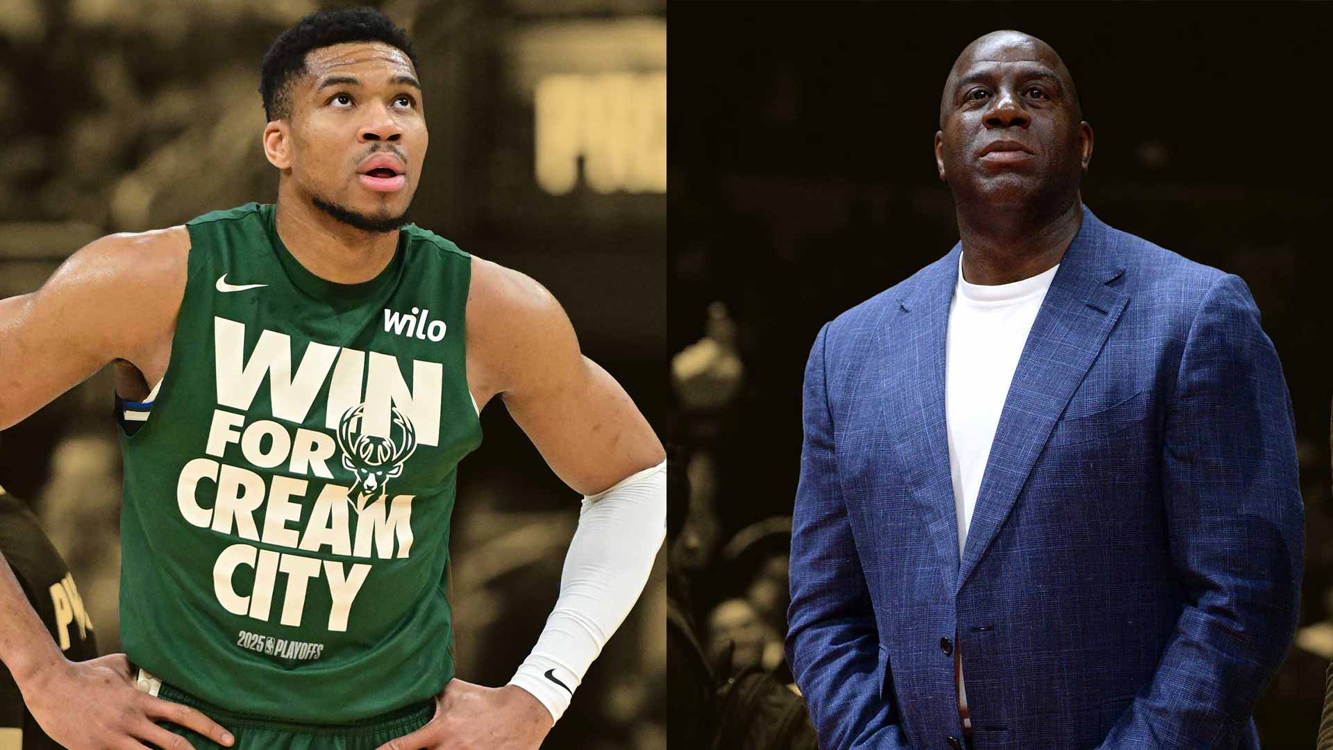 Magic Johnson's Giannis praise cost Lakers $50k — aged perfectly
