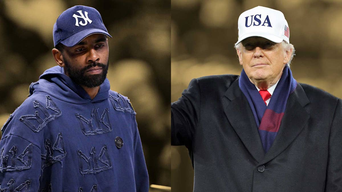 Kyrie Irving reacts to Donald Trump calling Epstein files 