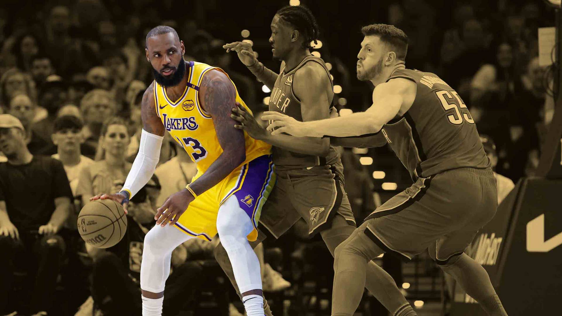 LeBron James reveals the secret weapon for OKC's title defense
