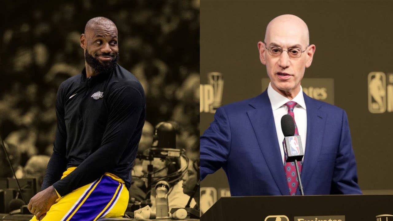 The Idea of LeBron James Becoming the Face of the NBA Logo Continues to Divide Basketball Fans Worldwide 😳