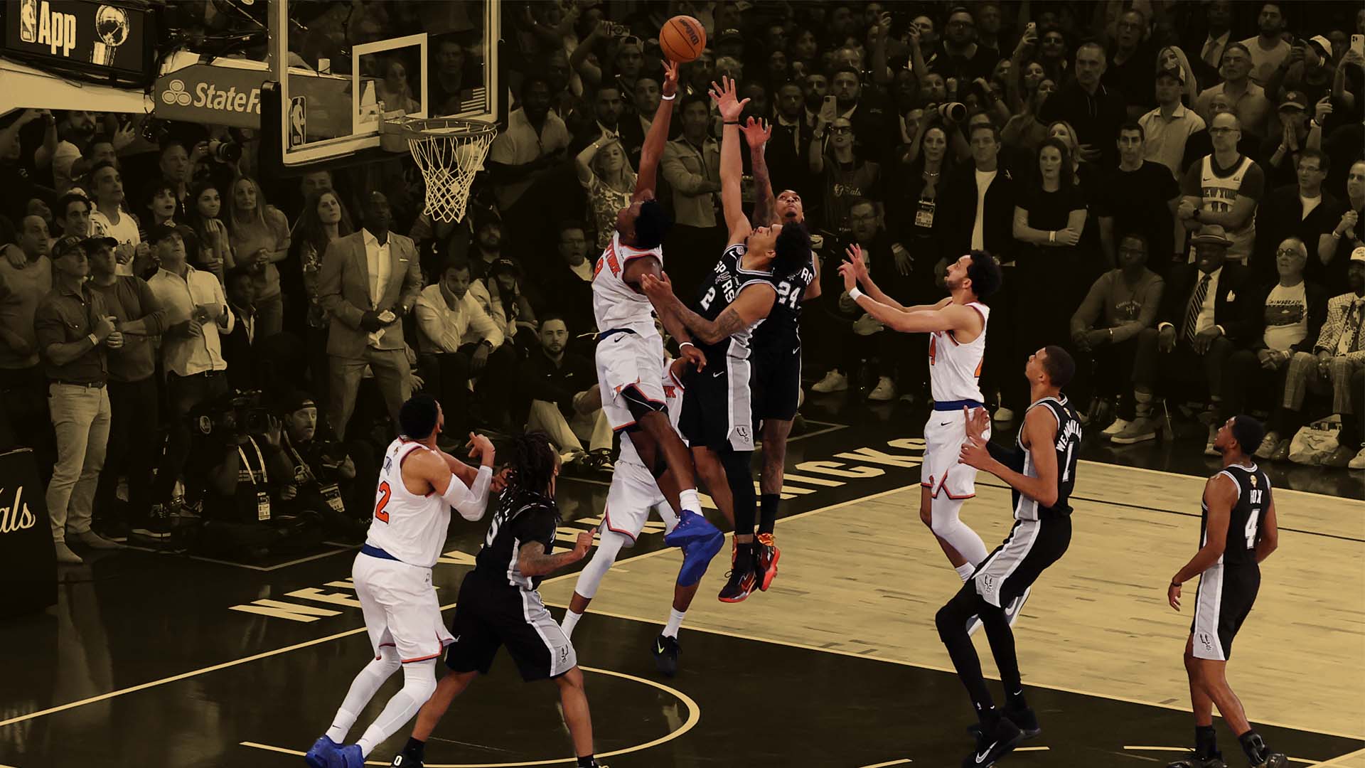 A look at how foolishly Spurs allowed OG's tip-in in Game 4 ...