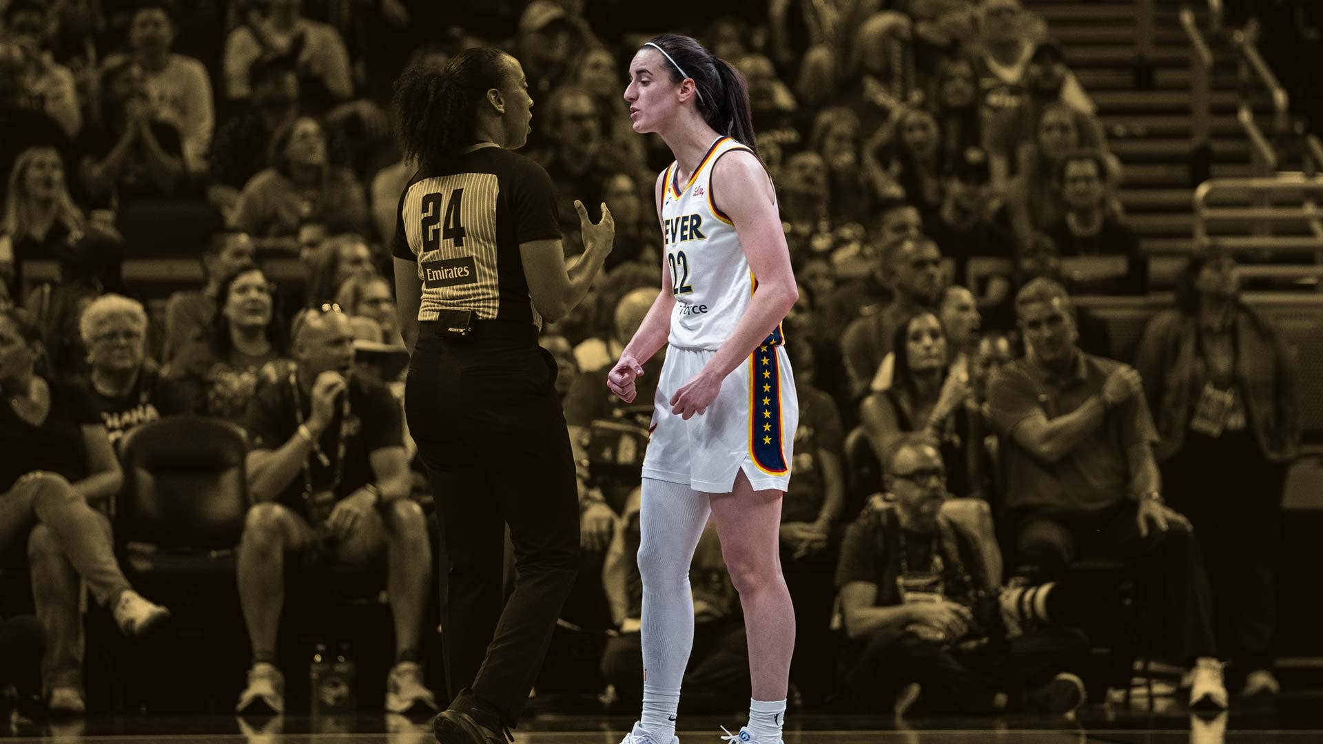 Caitlin Clark goes off on refs after Fever loss vs. Valkyries - Basketball Network