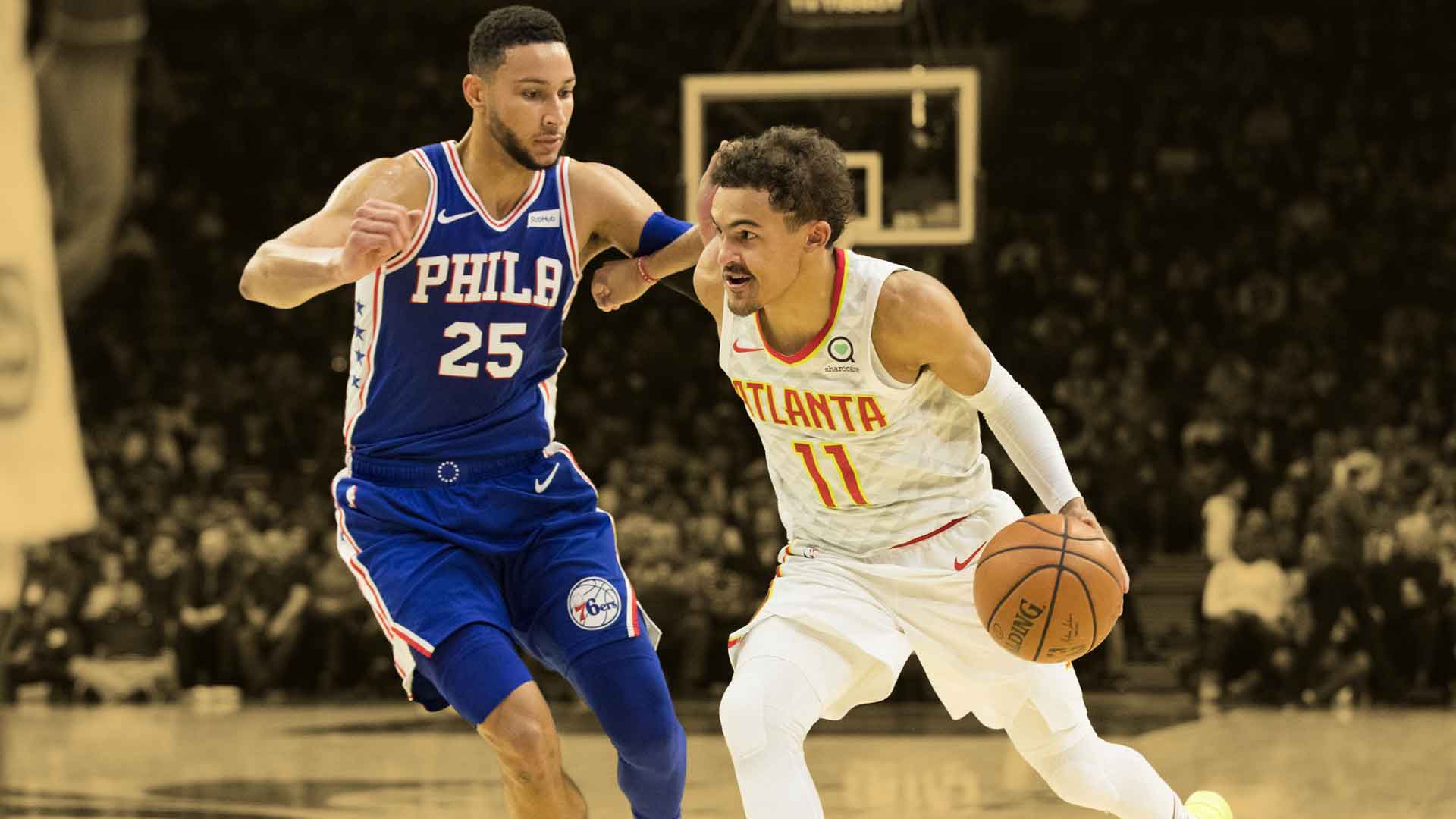 Bejamin Young Trae Young disputed Ben Simmons' infamous dunk narrative - Basketball ...