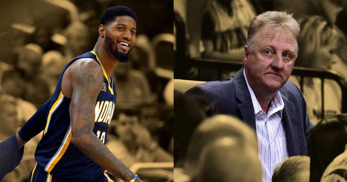Paul George 'very happy' Larry Bird's back with Pacers