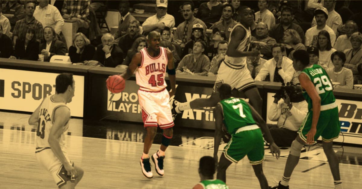 michael jordan boston celtics 1986