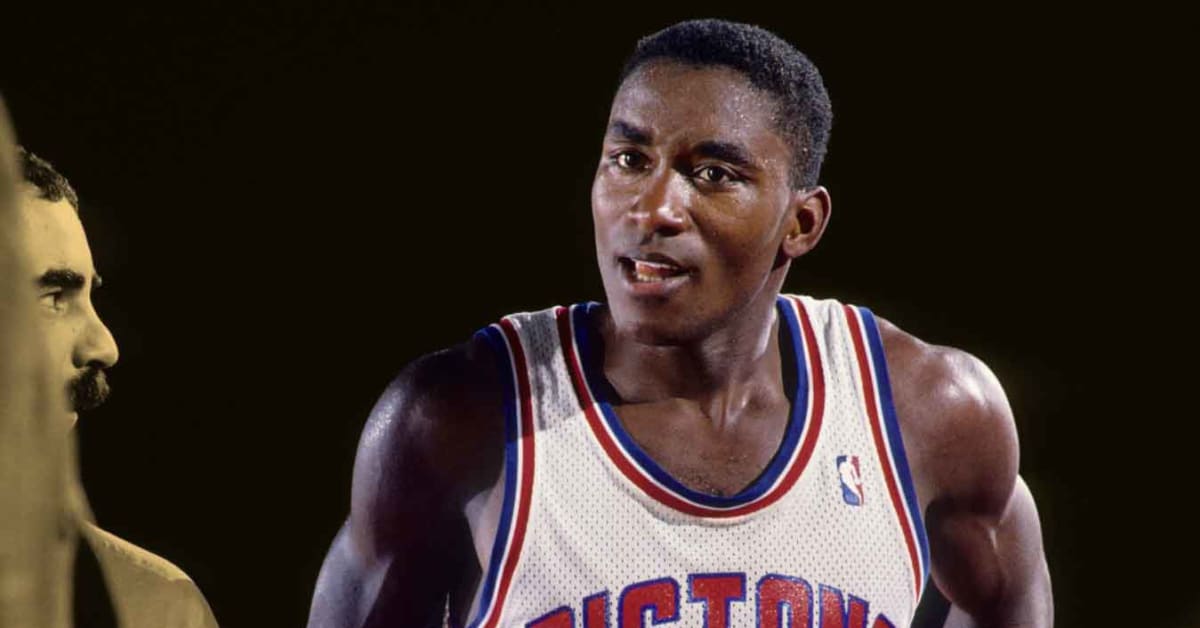 Isiah Thomas received no support from Pistons teammates after his