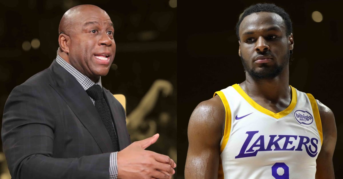 Magic Johnson guarantees Bronny will an NBA star Basketball