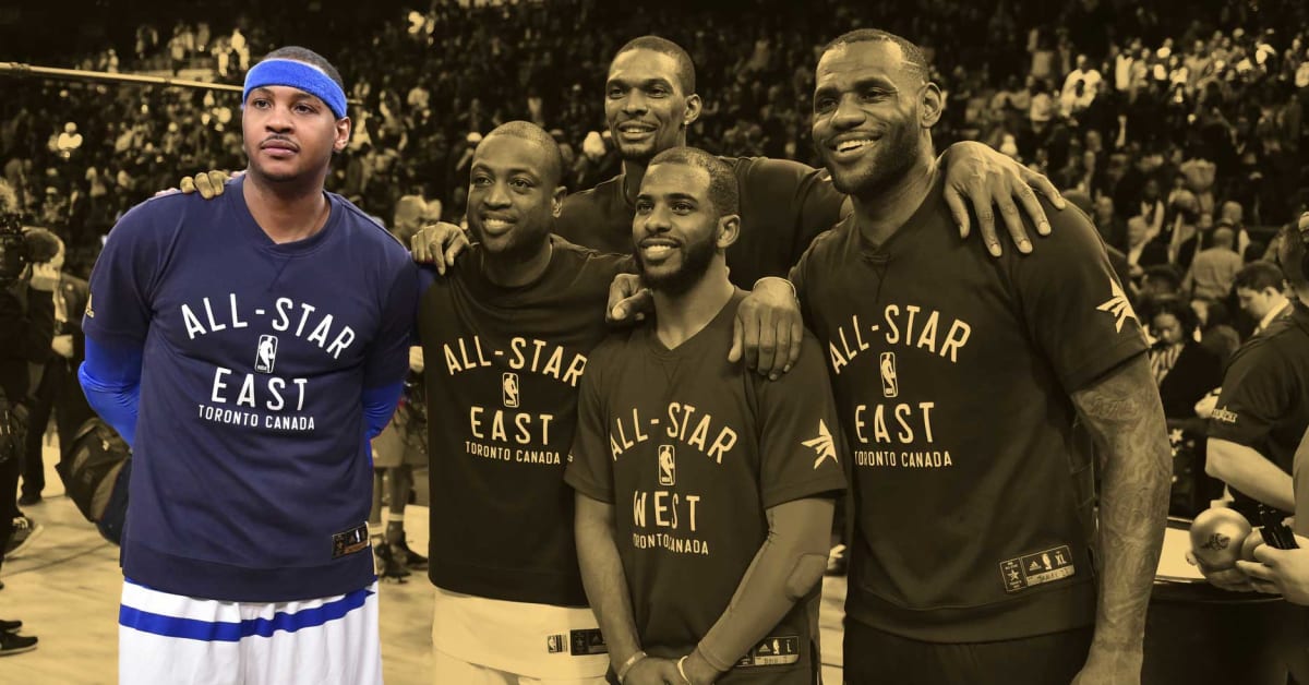 carmelo anthony banana boat