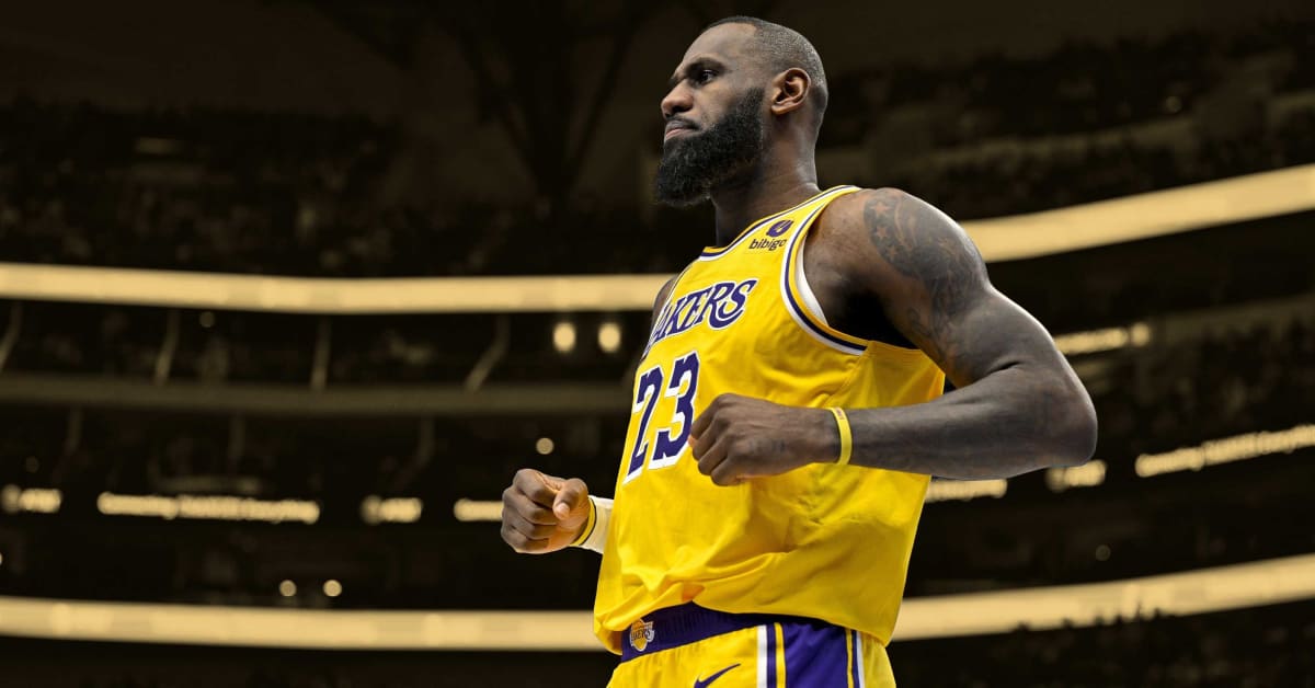 LeBron James jokes about playing lefthanded after 40 Basketball