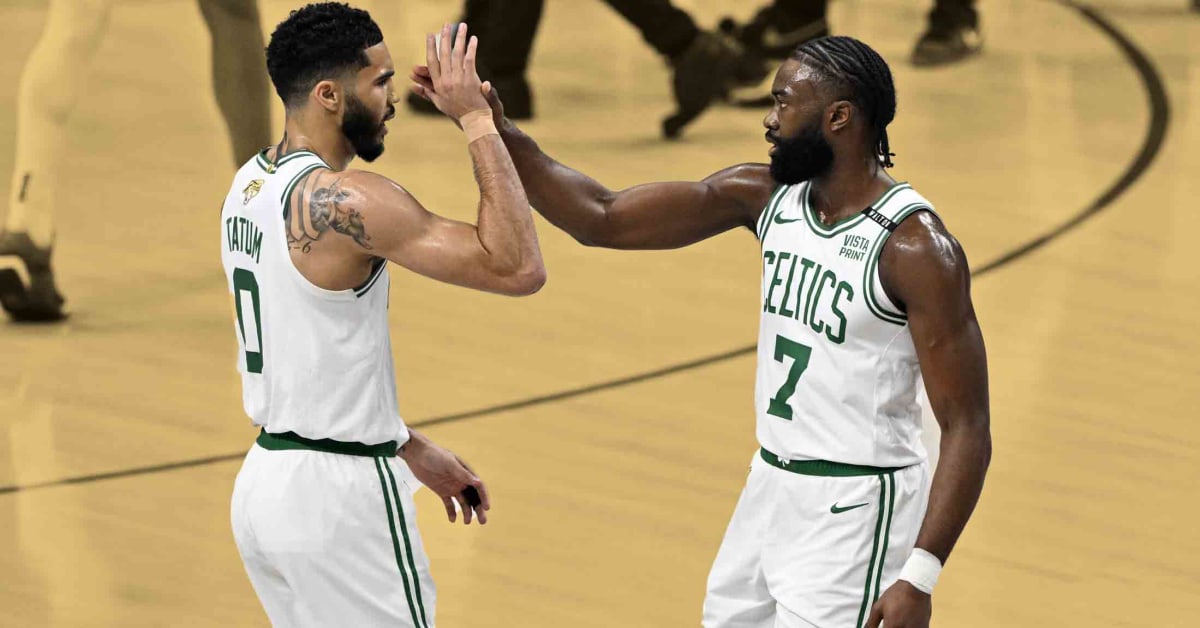 "Jaylen Brown is the baddest man on the basketball … Tatum is a