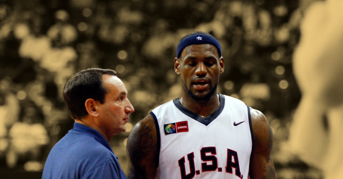 LeBron felt pressure when Coach K said he could put up 20 assists