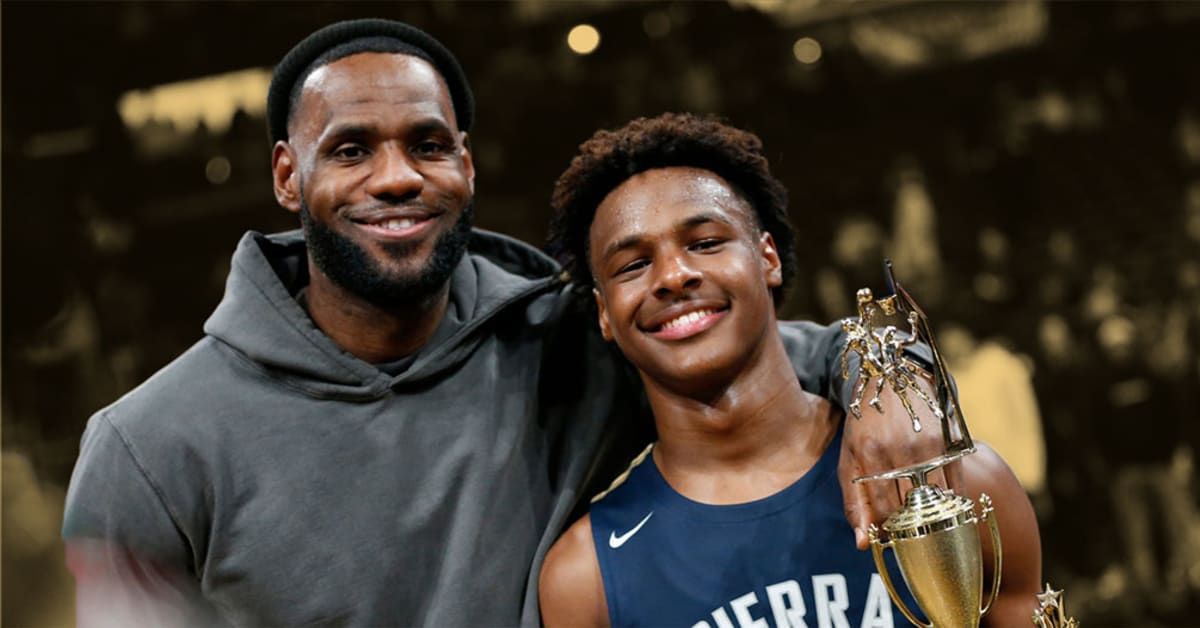 Lebron james bronny hot sale