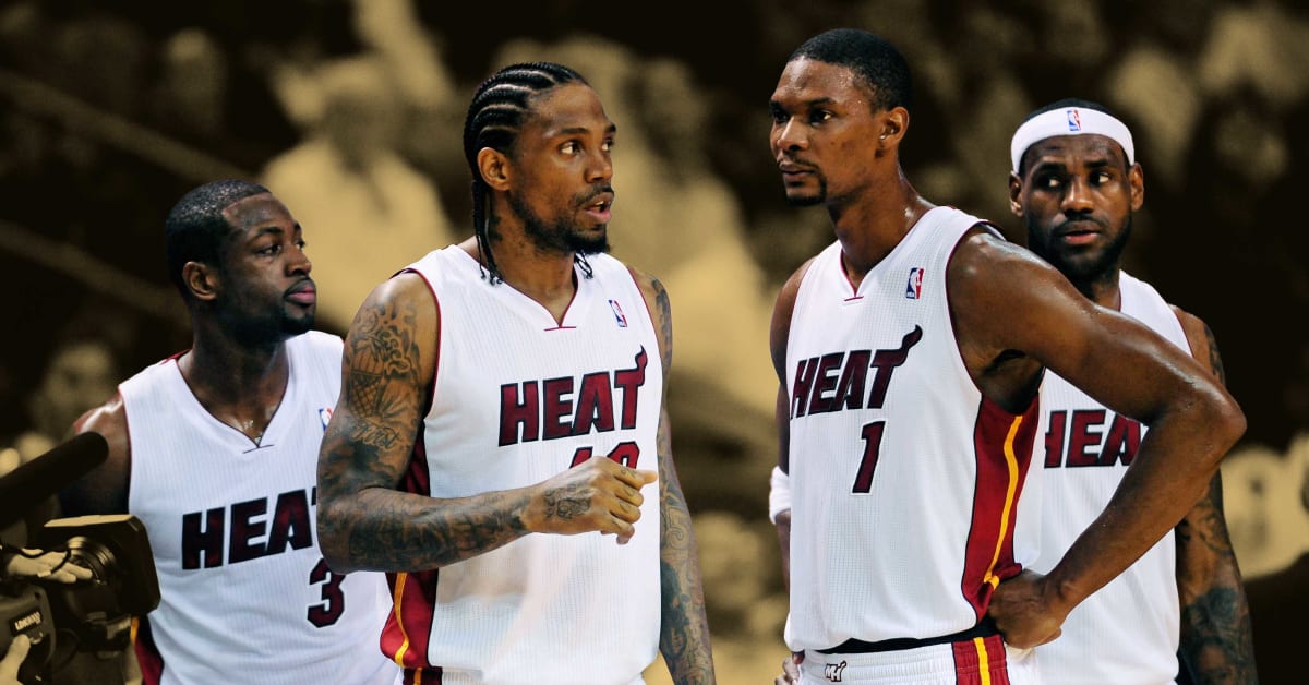 Miami heat lebron james dwyane wade chris bosh best sale