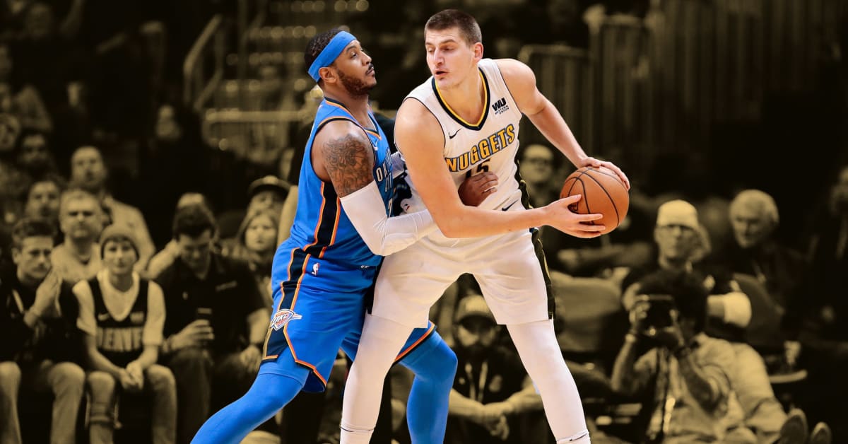 The Denver Nuggets have a decision to make between Carmelo Anthony