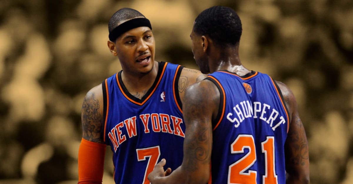 Iman Shumpert recalls how Carmelo Anthony strong armed him