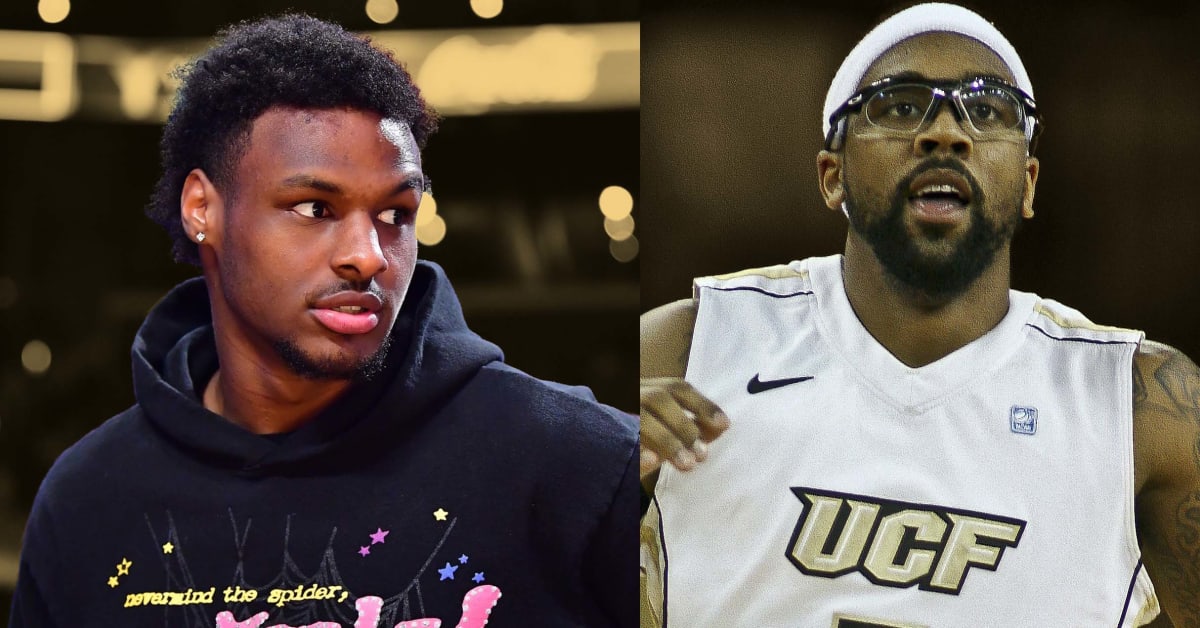 Marcus Jordan uses an example of Bronny James on how it s difficult when you are a kid of a well known superstar Basketball Network Your daily dose of basketball
