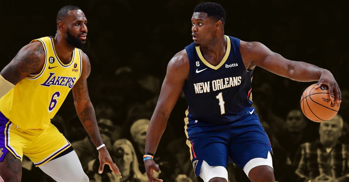 Lebron on new arrivals zion williamson