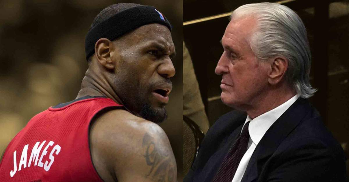 Pat riley clearance lebron james