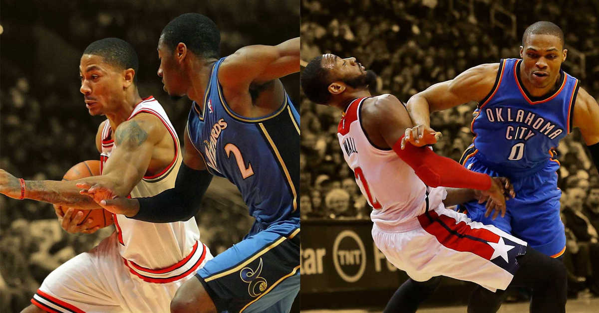 Derrick rose and russell westbrook store