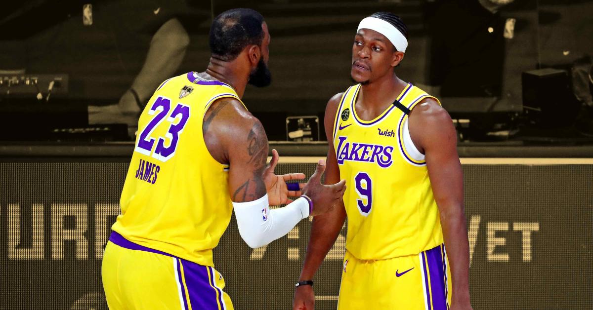 LeBron James on why Rajon Rondo isn t an NBA coach Basketball Network Your daily dose of basketball