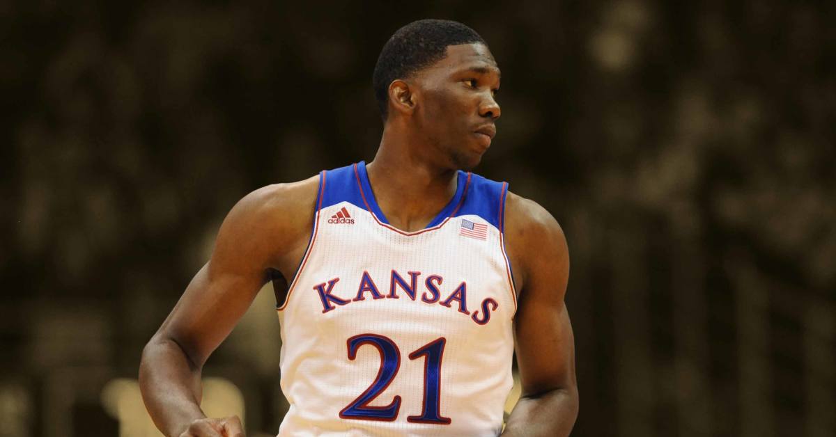 Joel embiid kansas jersey online