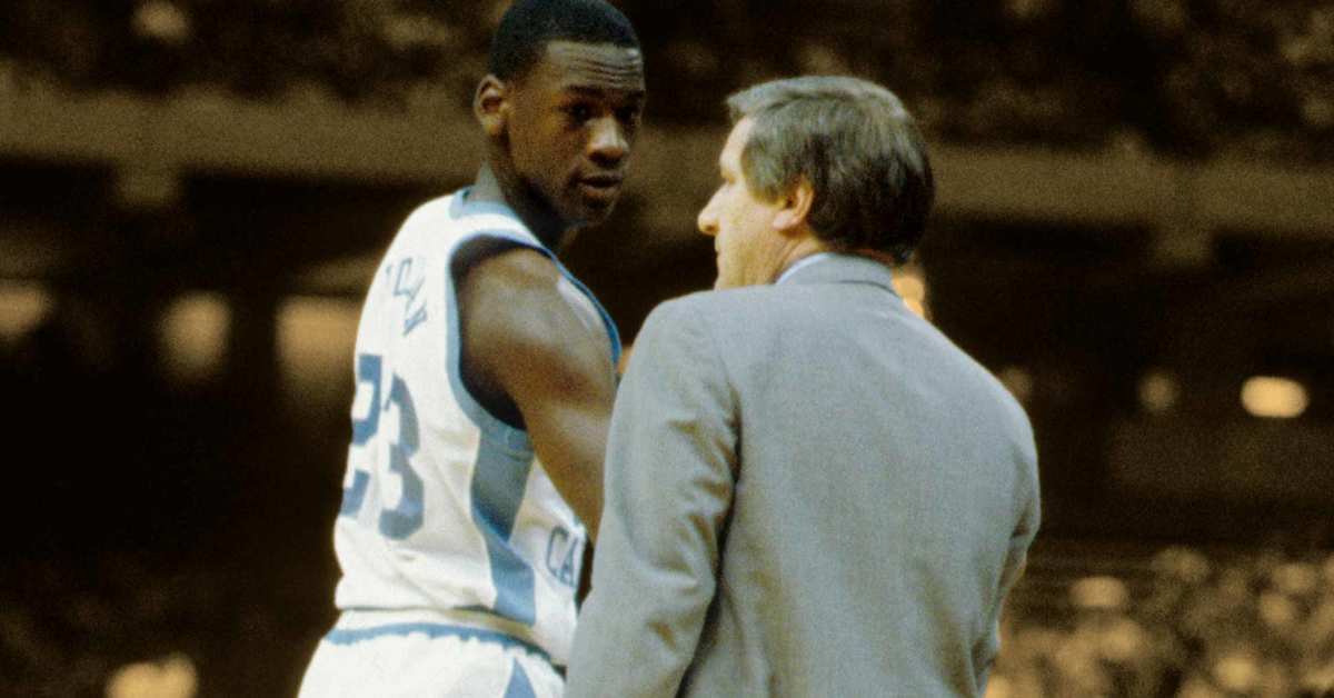 Michael jordan and dean smith shop