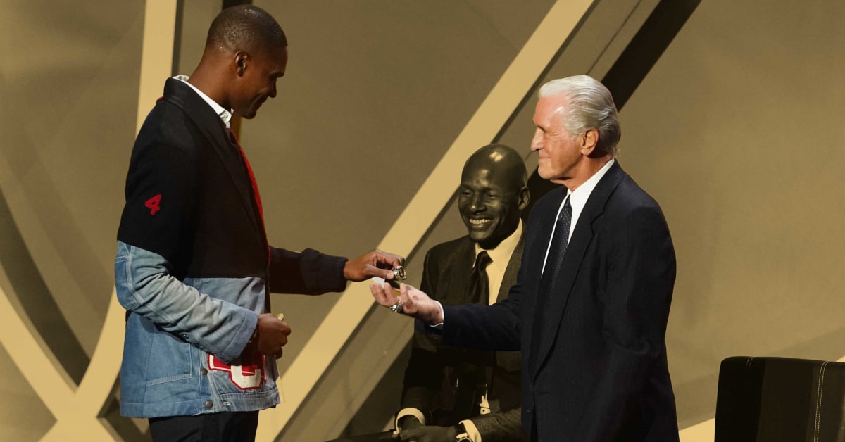 Chris Bosh recalls how Pat Riley loaned him one of his